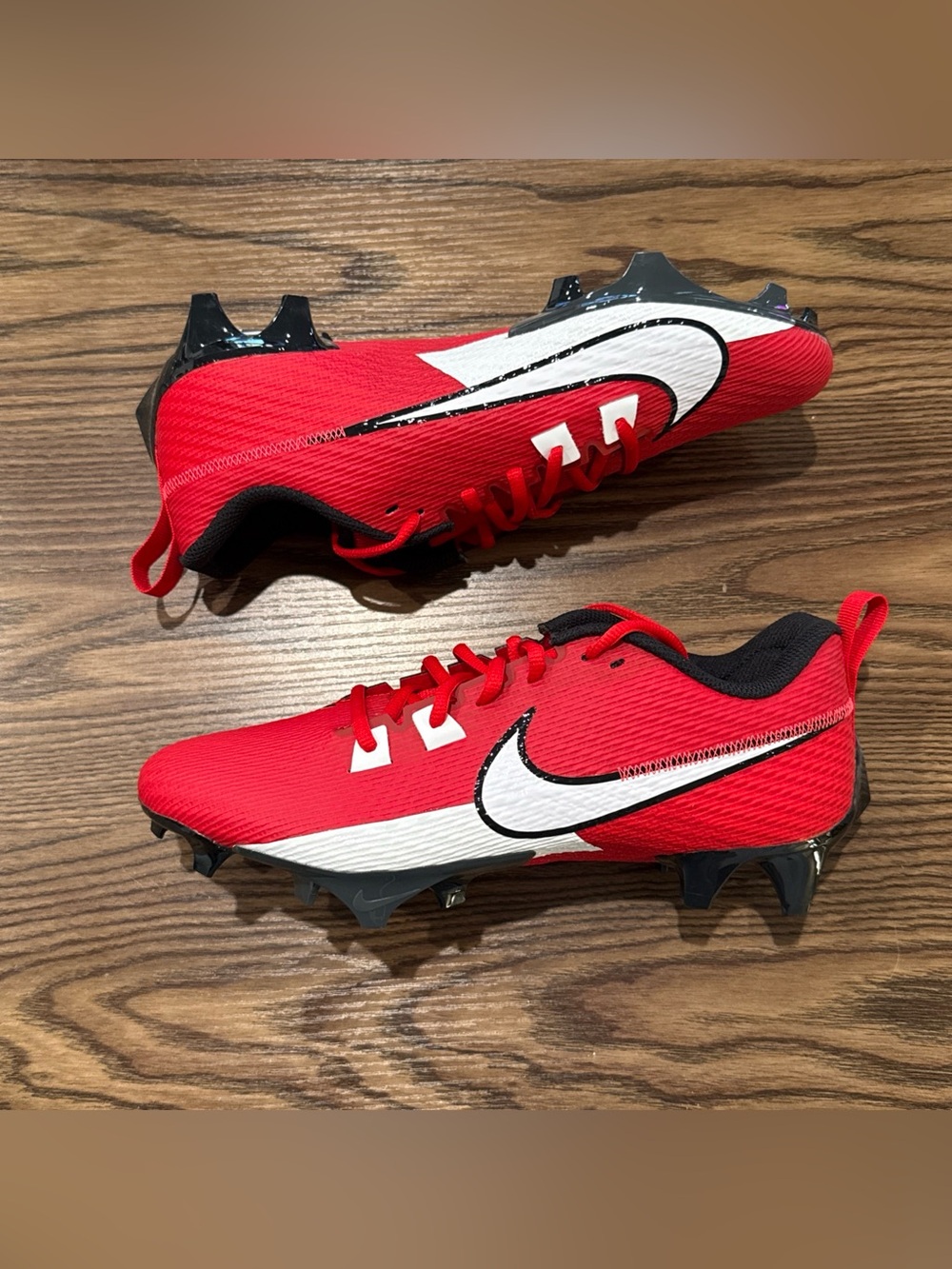 Size 9 Nike Vapor Edge Speed 360 2 Football Cleats University Red DA5455-616